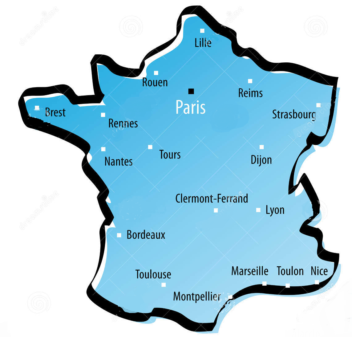 Carte France Aqwafitness